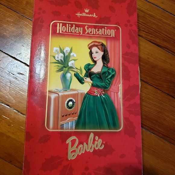 Holiday Sensation Barbie 1998 Hallmark Exclusive Holiday Homecoming Series - Picture 2 of 5